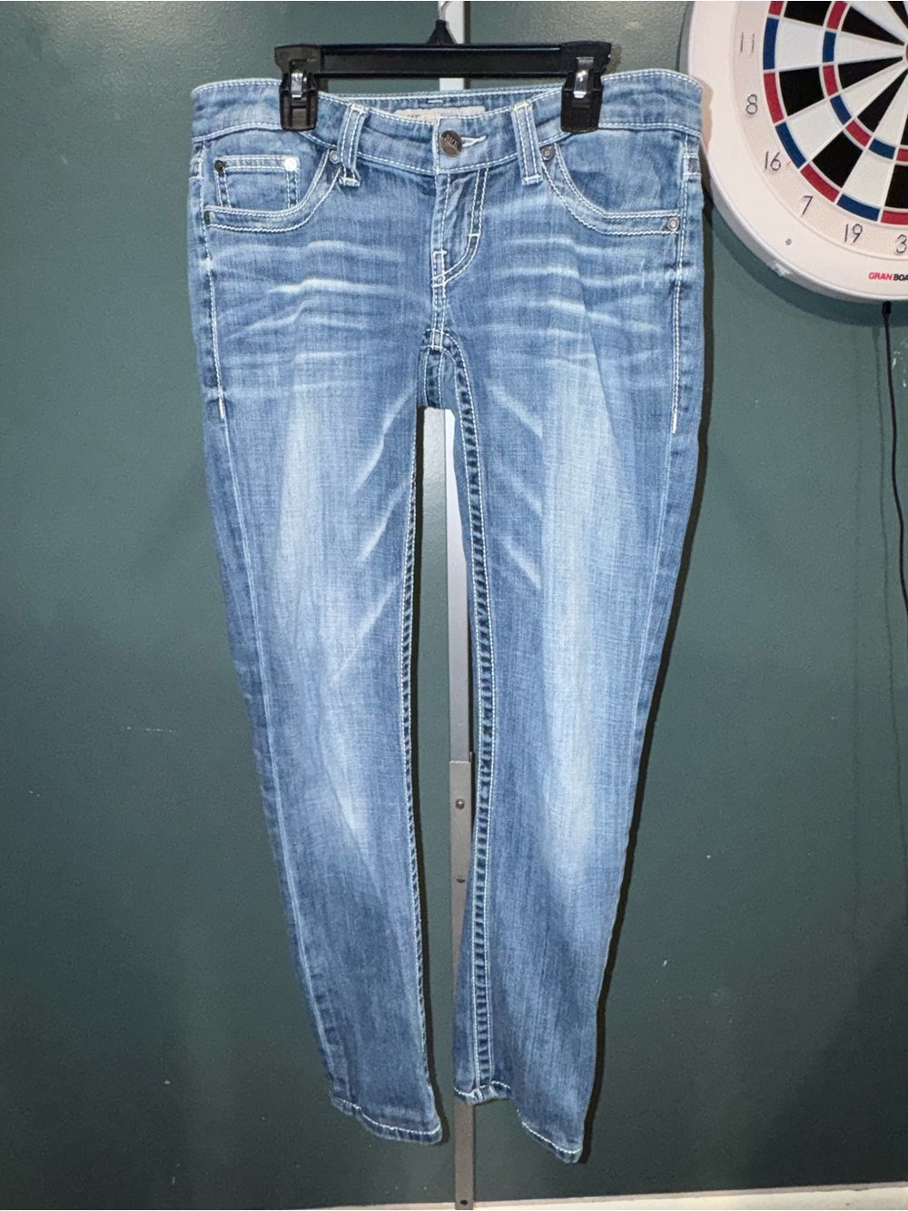 BKE Skinny Jeans in Light Blue Wash
